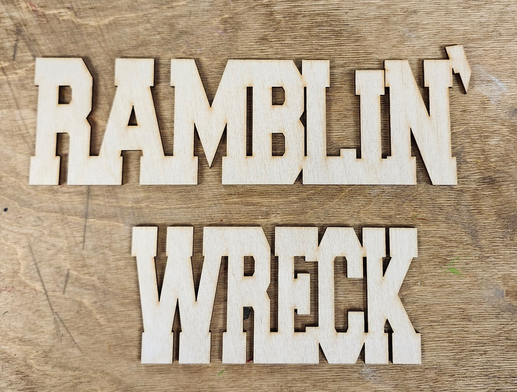 LASER RAMBLIN' WRECK