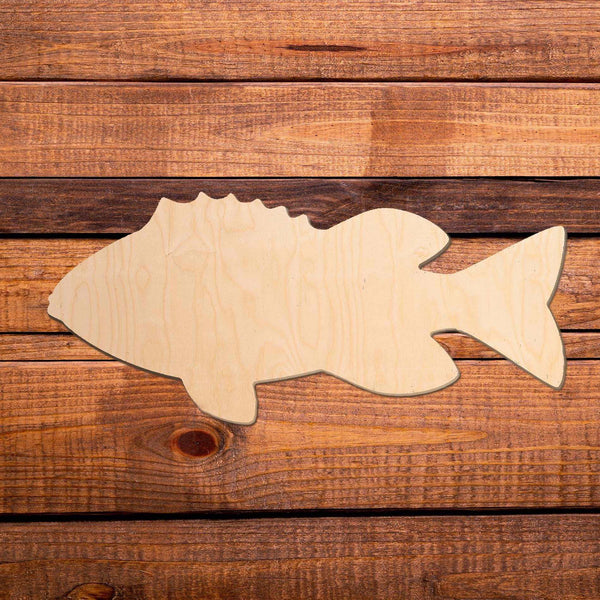 Bass Fish Silhouette