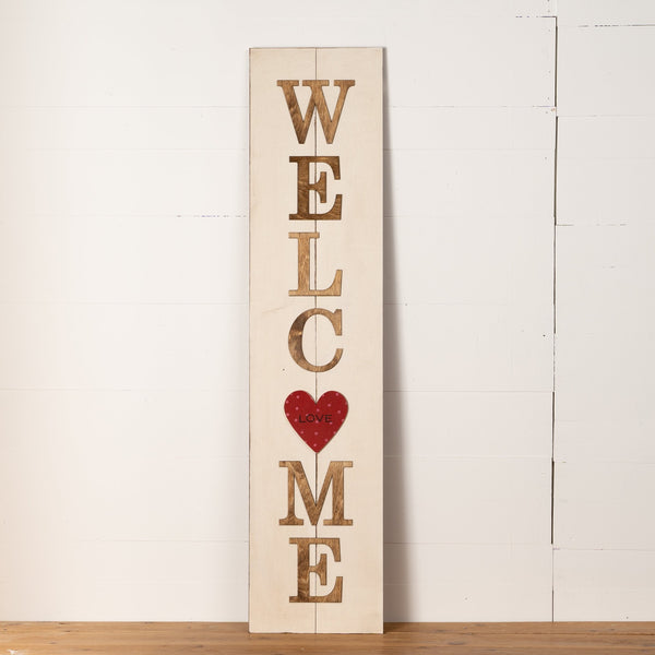 Plywood Porch Sign