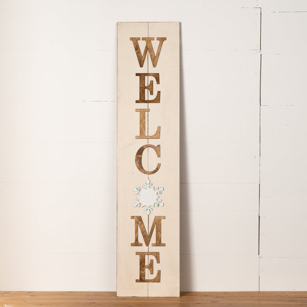 Plywood Porch Sign