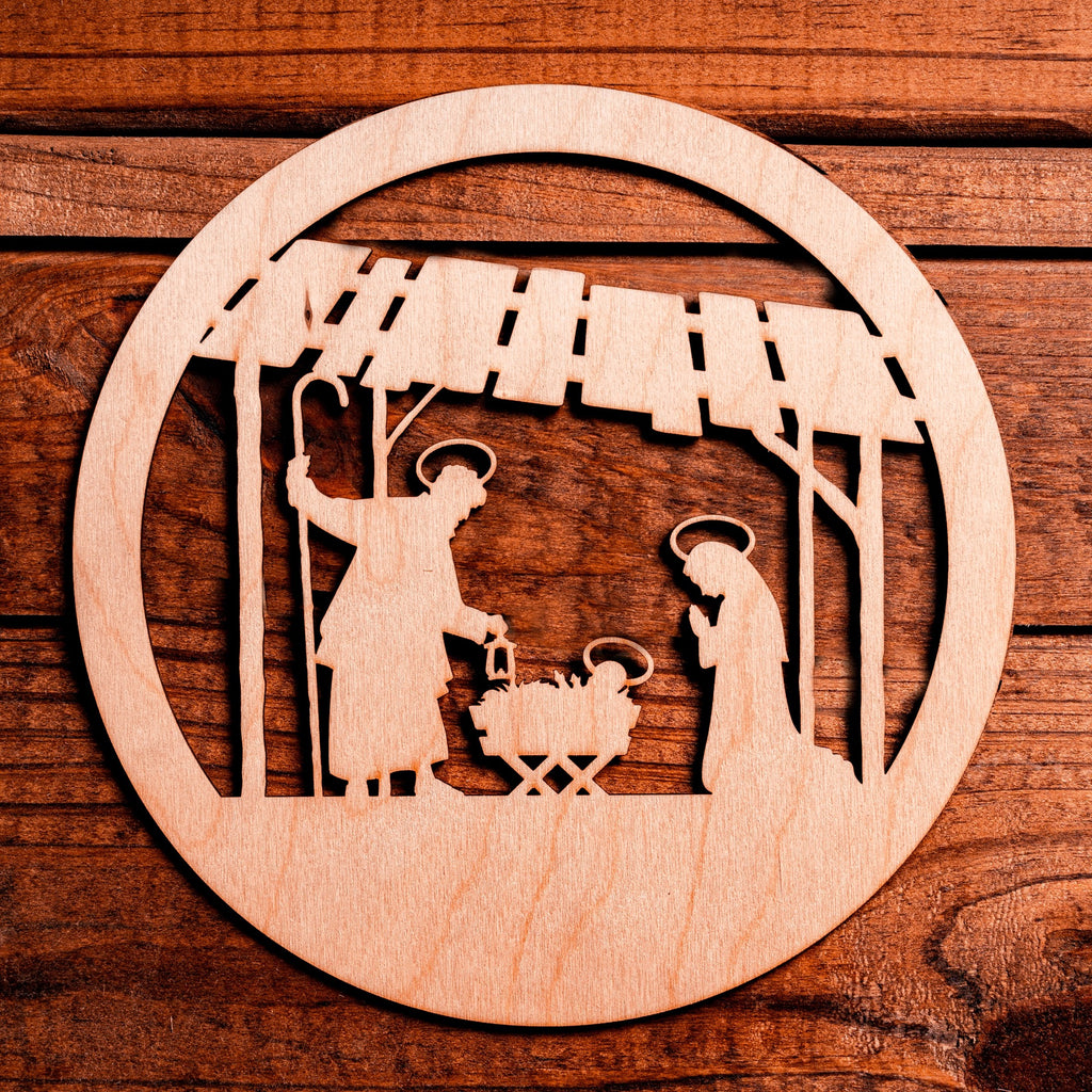 Laser Insert - Nativity