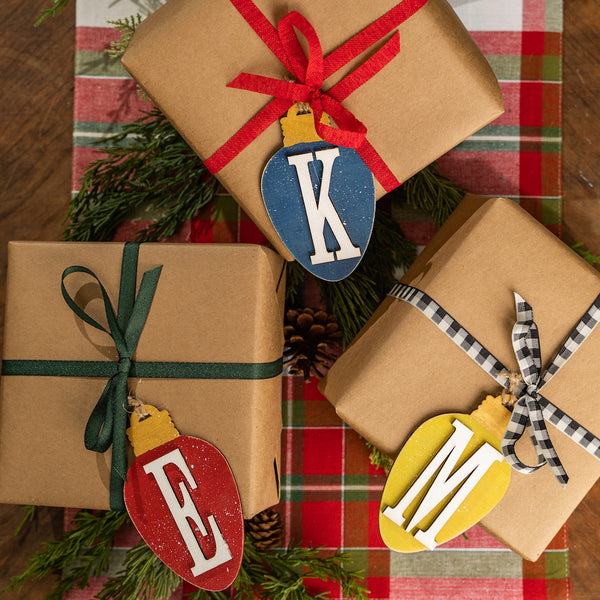 Laser Bulb Ornament - 2 Sizes