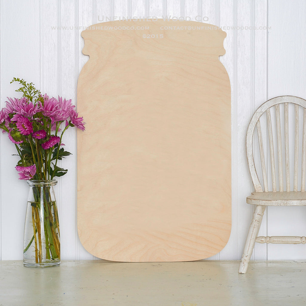 Mason Jar Silhouette