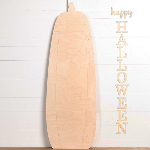57" Tall Pumpkin Porch Sign