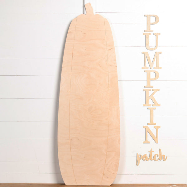 57" Tall Pumpkin Porch Sign