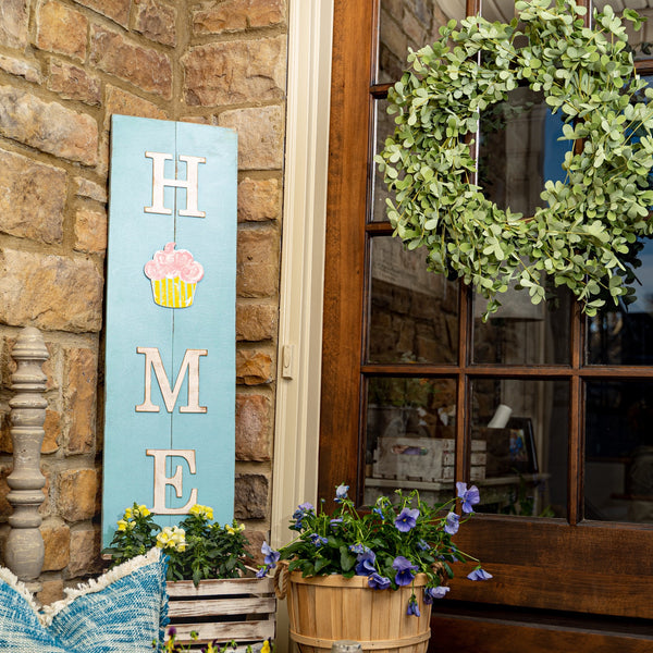 Plywood Porch Sign