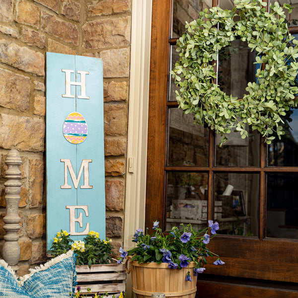 Plywood Porch Sign