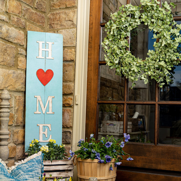 Plywood Porch Sign