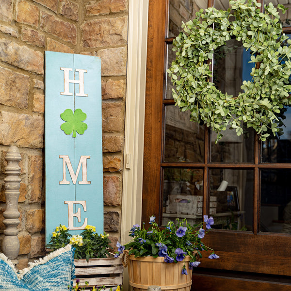 Plywood Porch Sign