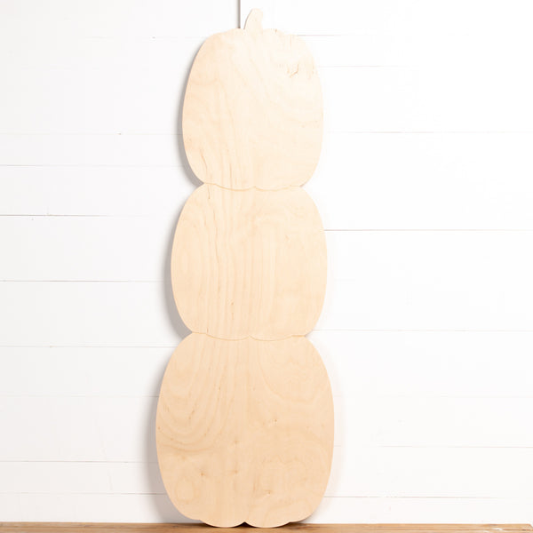 57" Stacked Pumpkin Porch Sign