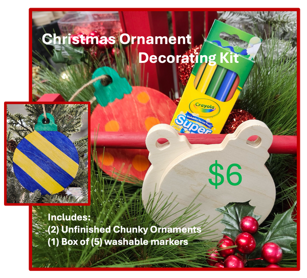 Christmas Ornament Decorating Kit