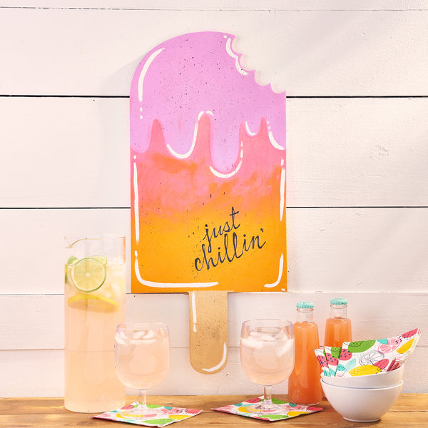 Popsicle Silhouette