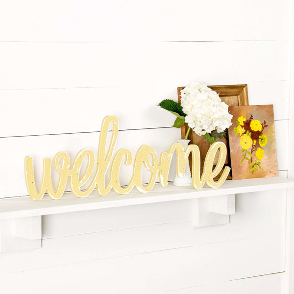 Cursive Welcome - 2 Sizes