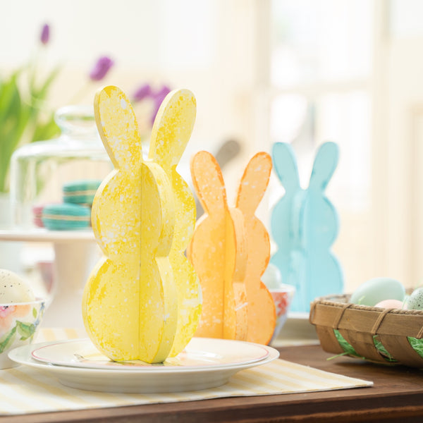 Slotted Bunnies - Set of 3