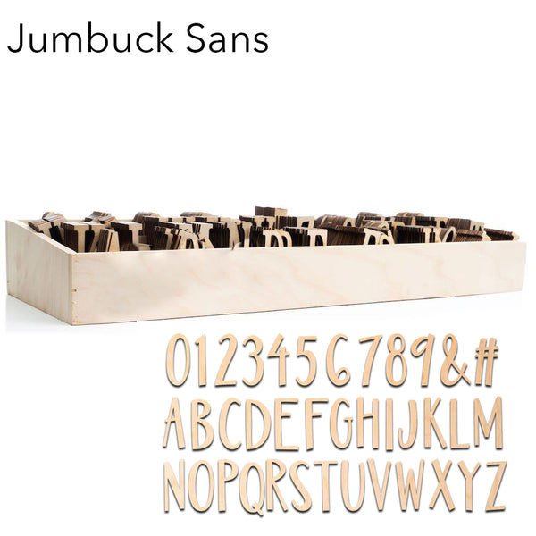 560 piece 2.875" Laser Letter Display