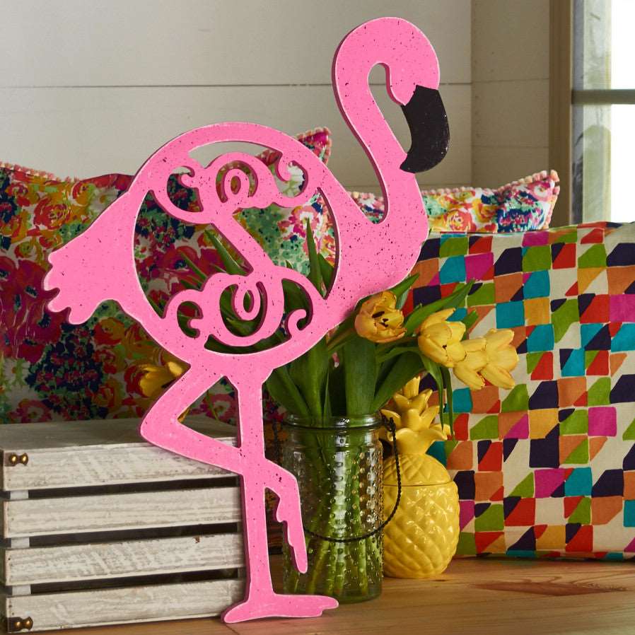 Flamingo Vine Monogram