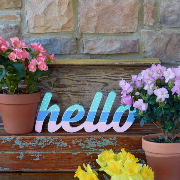 Cursive Hello