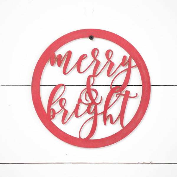 Laser Insert - Merry & Bright