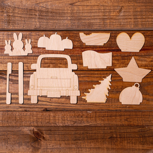 Interchangeable Vintage Truck
