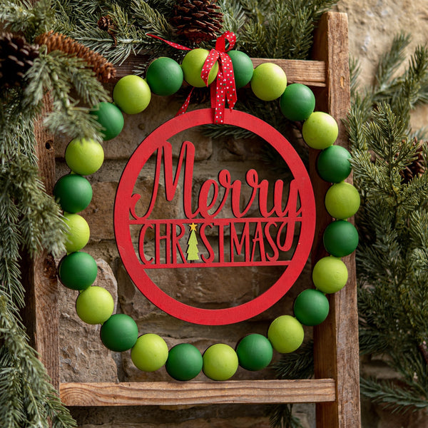 Laser Insert - Merry Christmas With Tree