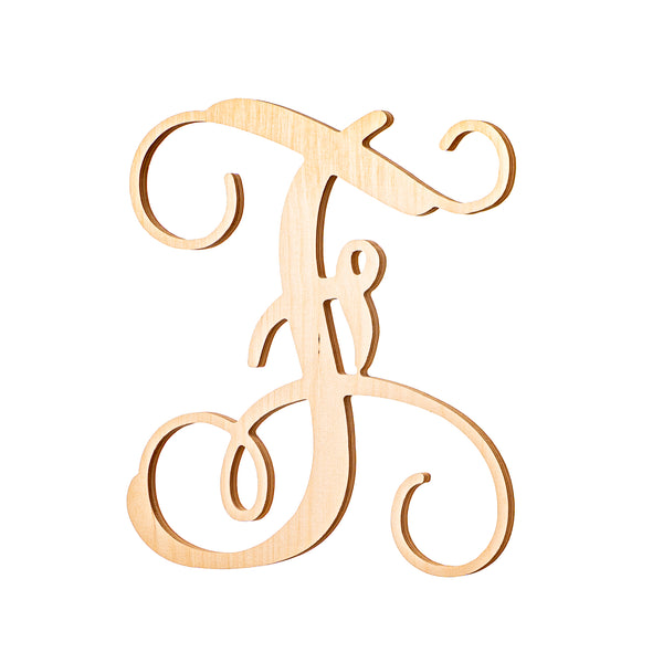 Vine Wood Letters - 19.5" Tall