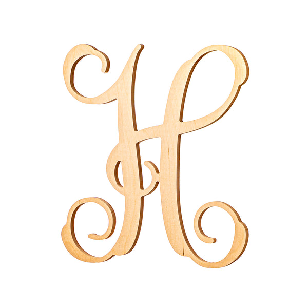 Vine Wood Letters - 30" Tall