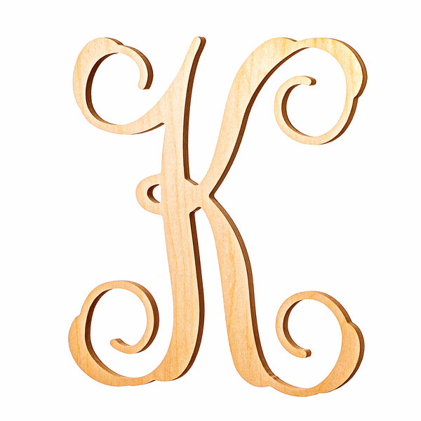 Vine Wood Letters - 19.5" Tall