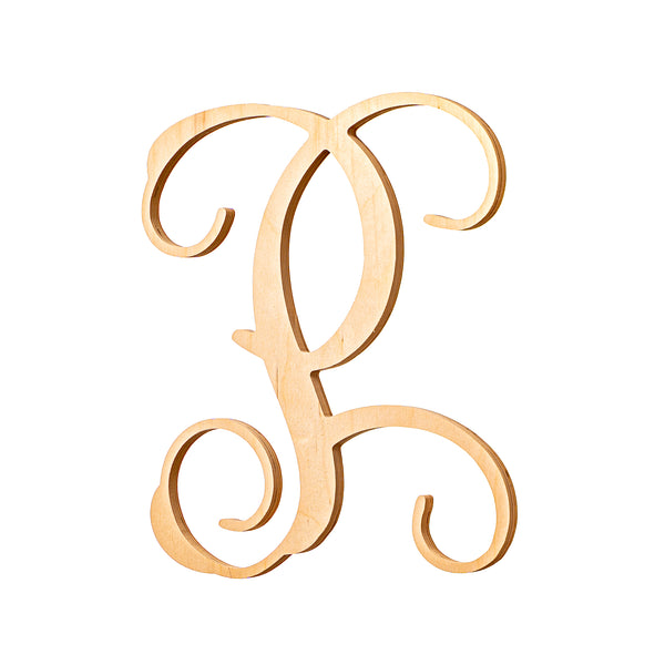 Vine Wood Letters - 30" Tall