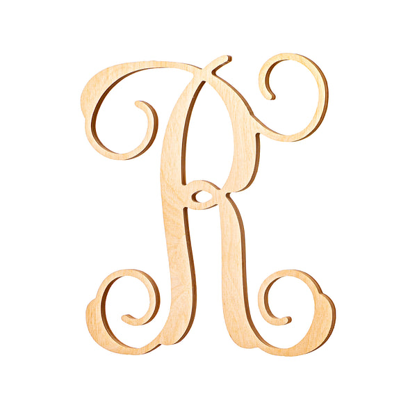 Vine Wood Letters - 19.5" Tall