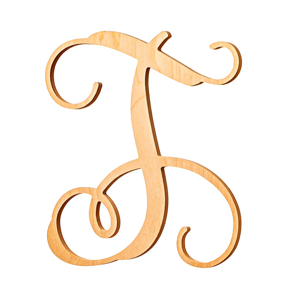 Vine Wood Letters - 30" Tall