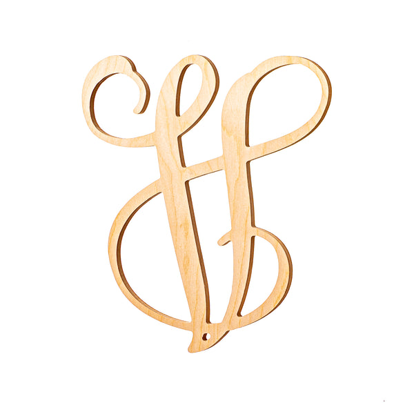 Vine Wood Letters - 30" Tall