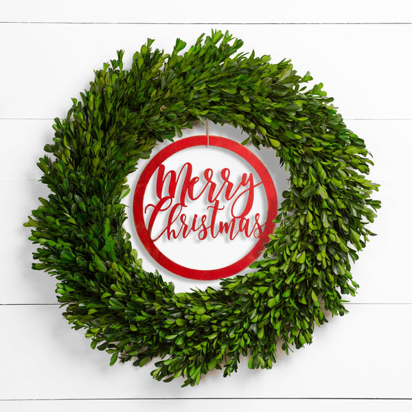 Laser Insert - Script Merry Christmas