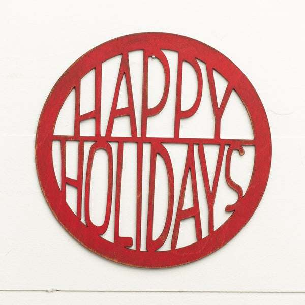Laser Insert - Happy Holidays