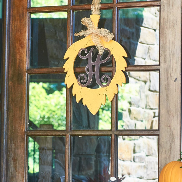 Leaf Vine Monogram