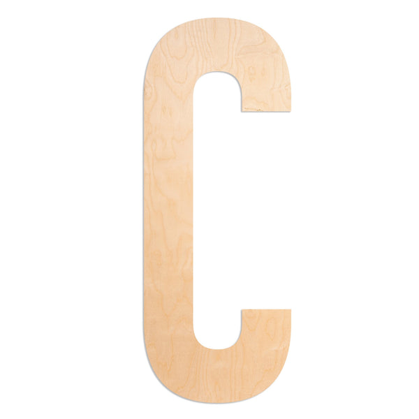 Market Wood Letters - 18" Tall