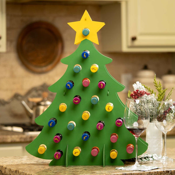 Holiday Wine Tree