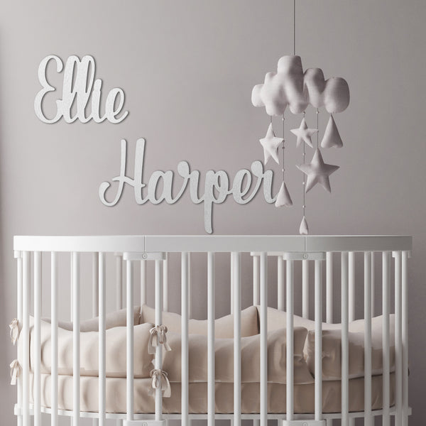 Huge First and Middle Name Decor - 2 Font Styles