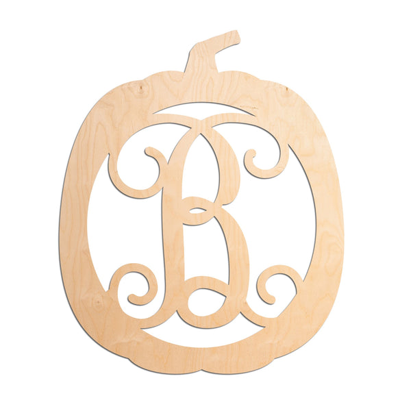 Pumpkin Vine Monogram