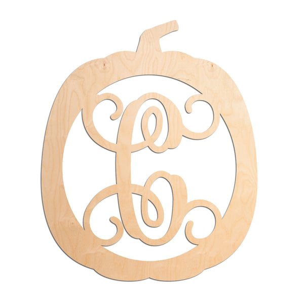 Pumpkin Vine Monogram