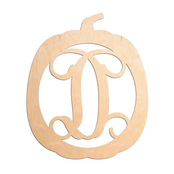 Pumpkin Vine Monogram