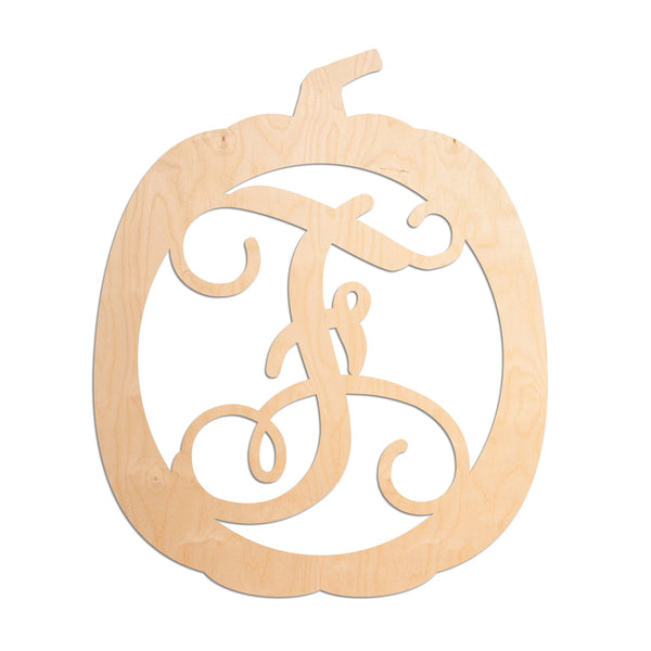 Pumpkin Vine Monogram