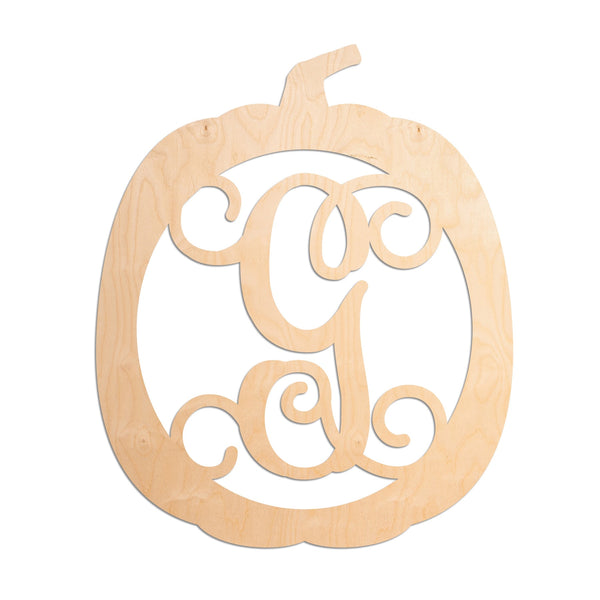 Pumpkin Vine Monogram