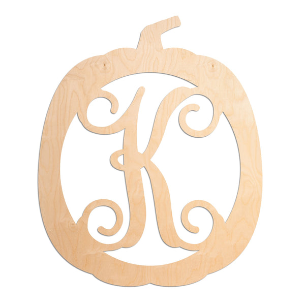 Pumpkin Vine Monogram