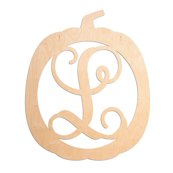 Pumpkin Vine Monogram