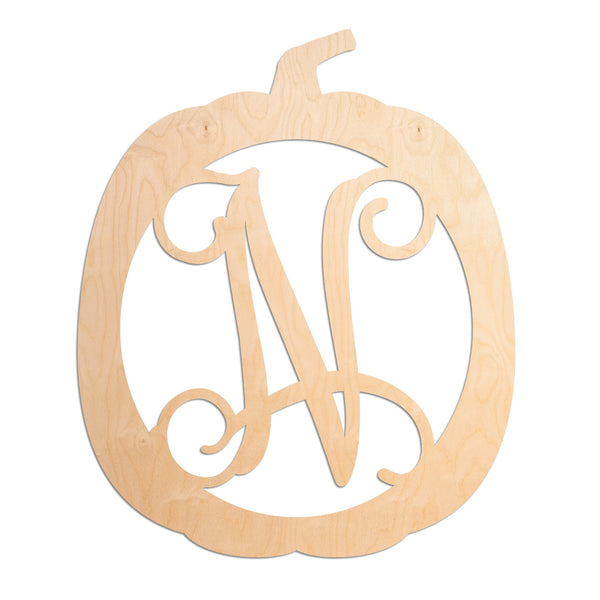 Pumpkin Vine Monogram