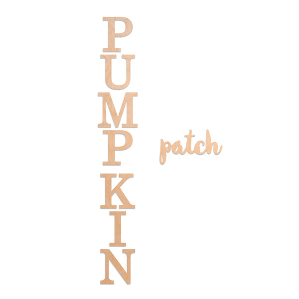Laser Cut "Pumpkin Patch" Word Pack