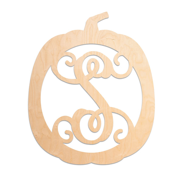 Pumpkin Vine Monogram