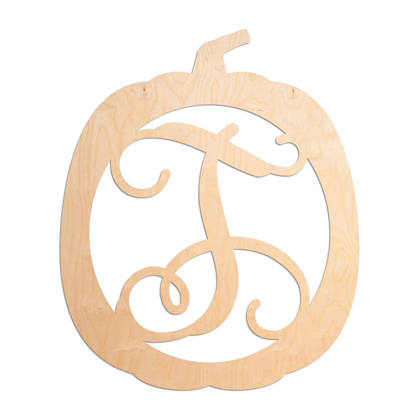 Pumpkin Vine Monogram