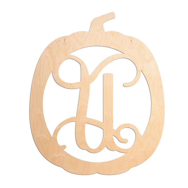 Pumpkin Vine Monogram