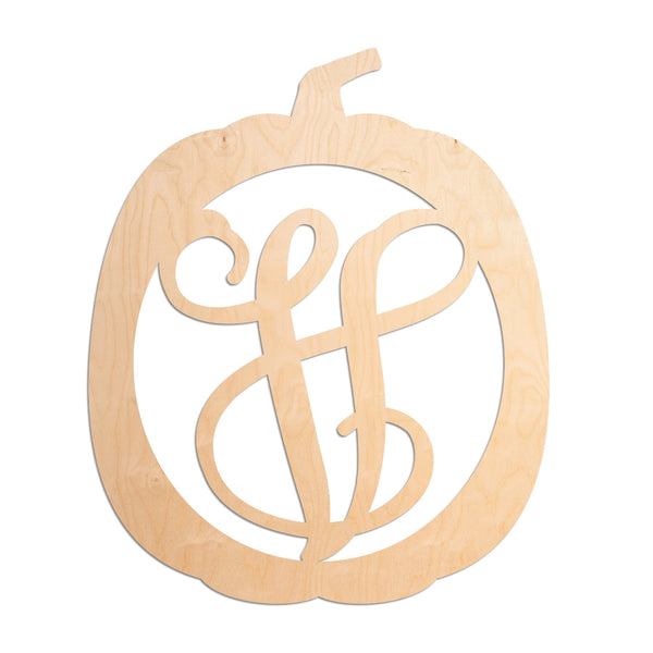 Pumpkin Vine Monogram